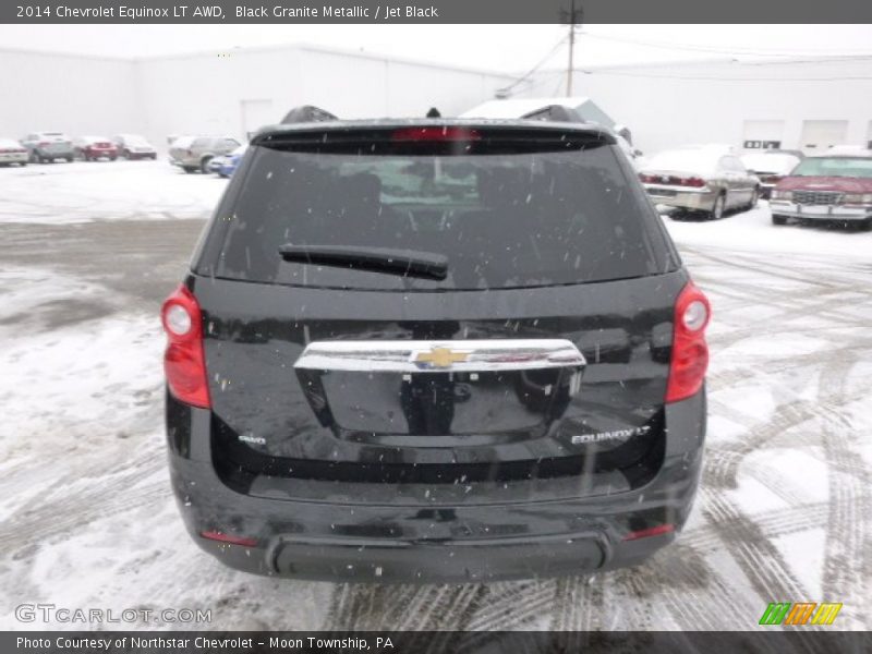 Black Granite Metallic / Jet Black 2014 Chevrolet Equinox LT AWD