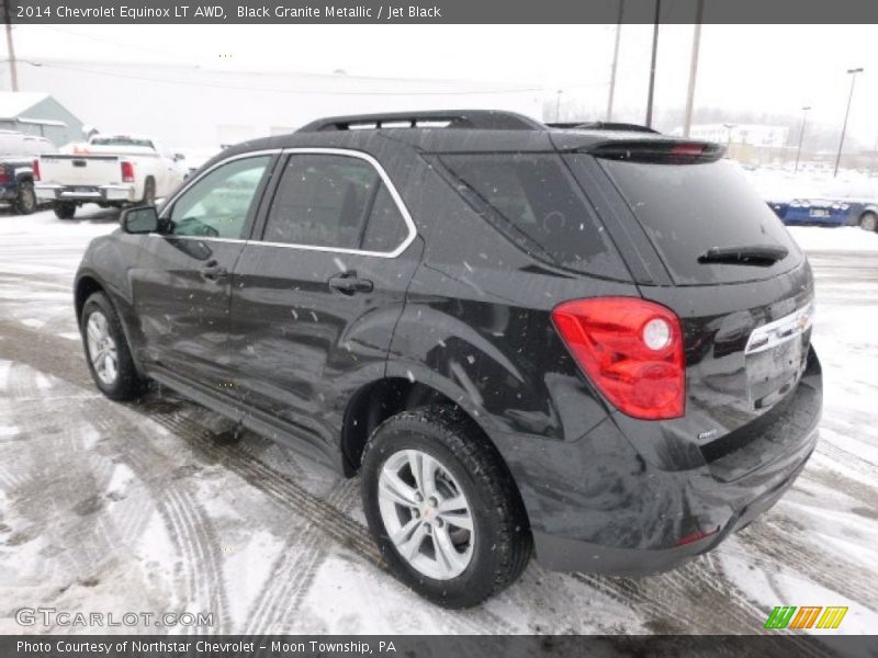 Black Granite Metallic / Jet Black 2014 Chevrolet Equinox LT AWD