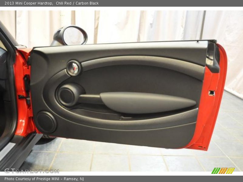 Chili Red / Carbon Black 2013 Mini Cooper Hardtop