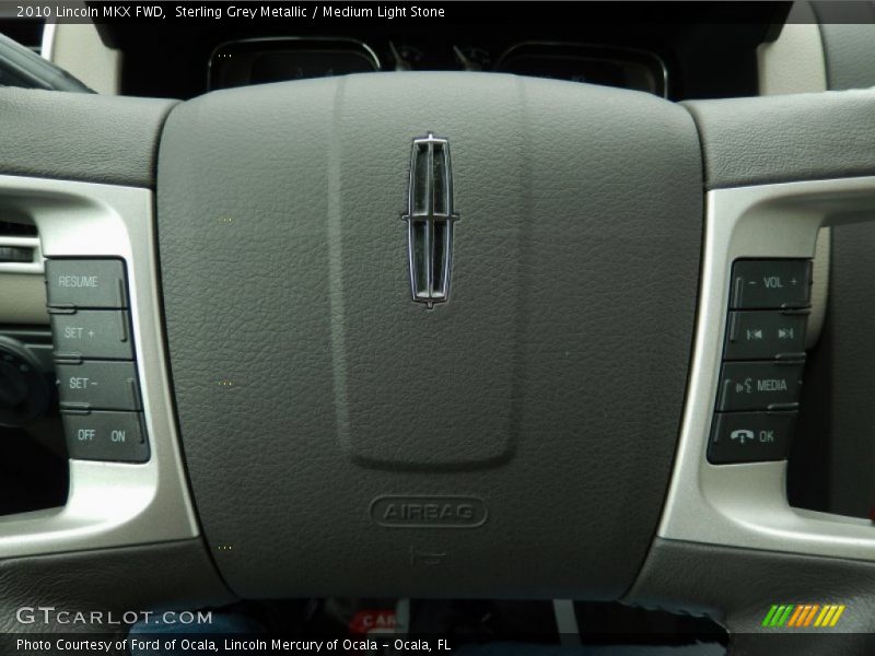 Sterling Grey Metallic / Medium Light Stone 2010 Lincoln MKX FWD