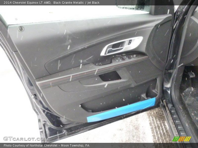 Black Granite Metallic / Jet Black 2014 Chevrolet Equinox LT AWD