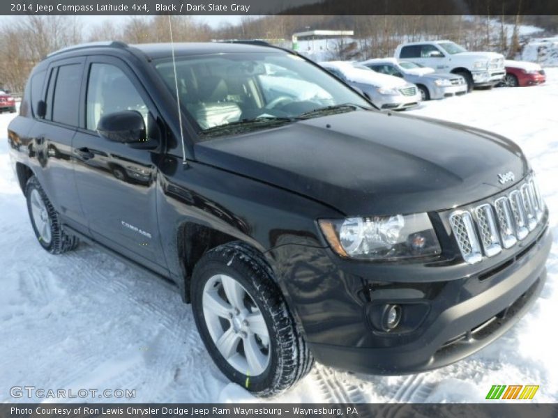 Black / Dark Slate Gray 2014 Jeep Compass Latitude 4x4