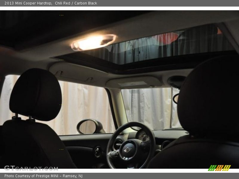 Chili Red / Carbon Black 2013 Mini Cooper Hardtop