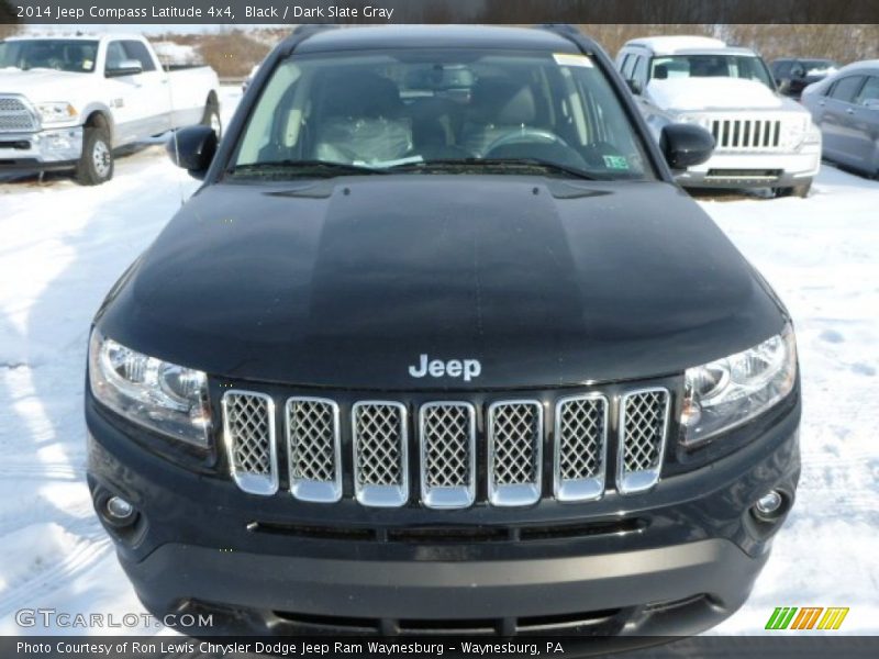 Black / Dark Slate Gray 2014 Jeep Compass Latitude 4x4