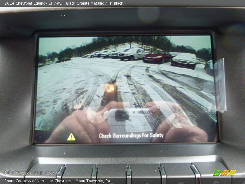 Black Granite Metallic / Jet Black 2014 Chevrolet Equinox LT AWD