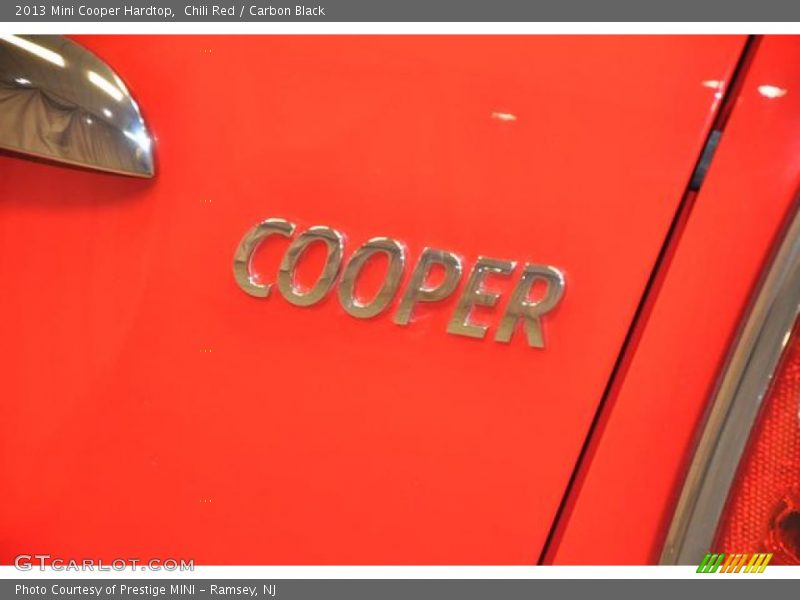 Chili Red / Carbon Black 2013 Mini Cooper Hardtop
