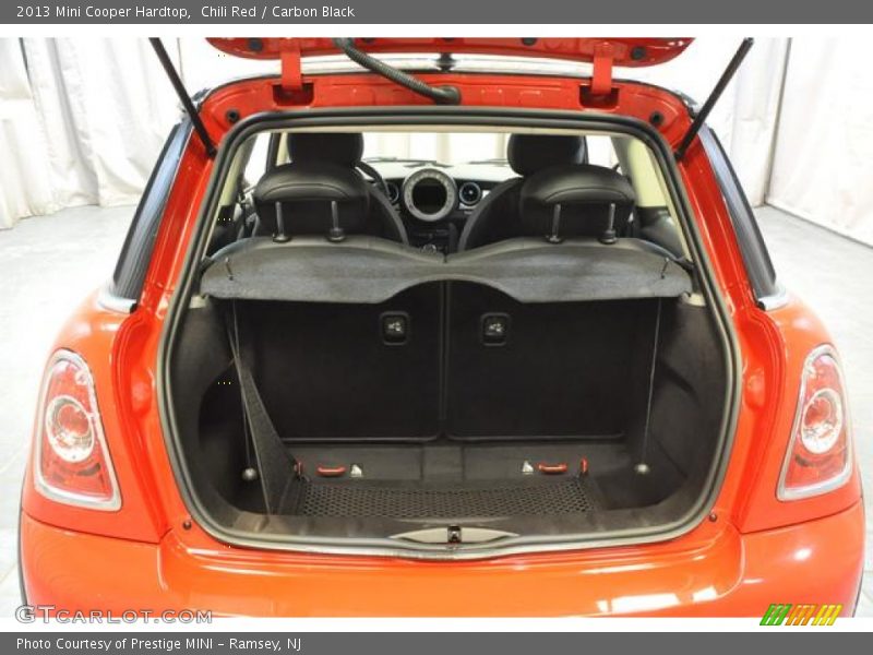 Chili Red / Carbon Black 2013 Mini Cooper Hardtop