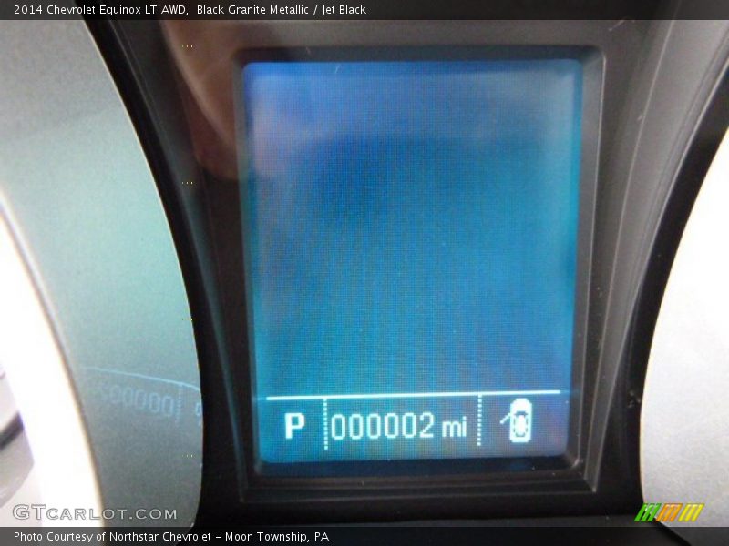 Black Granite Metallic / Jet Black 2014 Chevrolet Equinox LT AWD