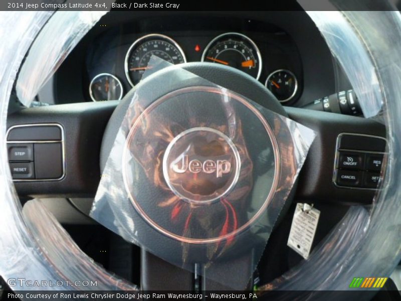 Black / Dark Slate Gray 2014 Jeep Compass Latitude 4x4