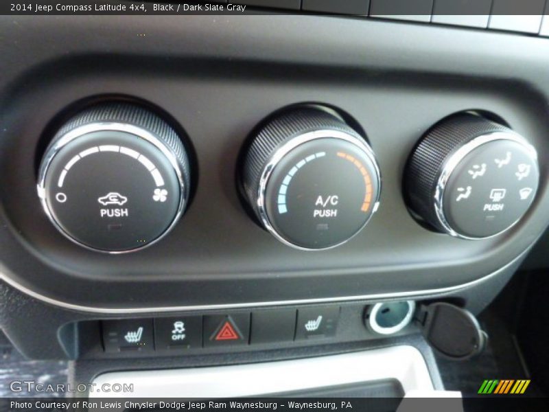 Black / Dark Slate Gray 2014 Jeep Compass Latitude 4x4