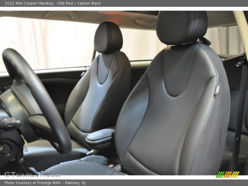 Chili Red / Carbon Black 2013 Mini Cooper Hardtop