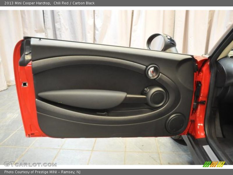 Chili Red / Carbon Black 2013 Mini Cooper Hardtop