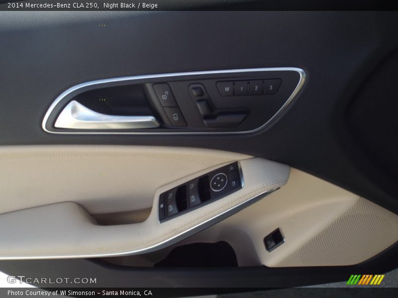 Night Black / Beige 2014 Mercedes-Benz CLA 250