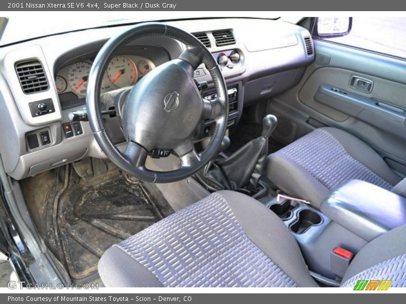 Super Black / Dusk Gray 2001 Nissan Xterra SE V6 4x4