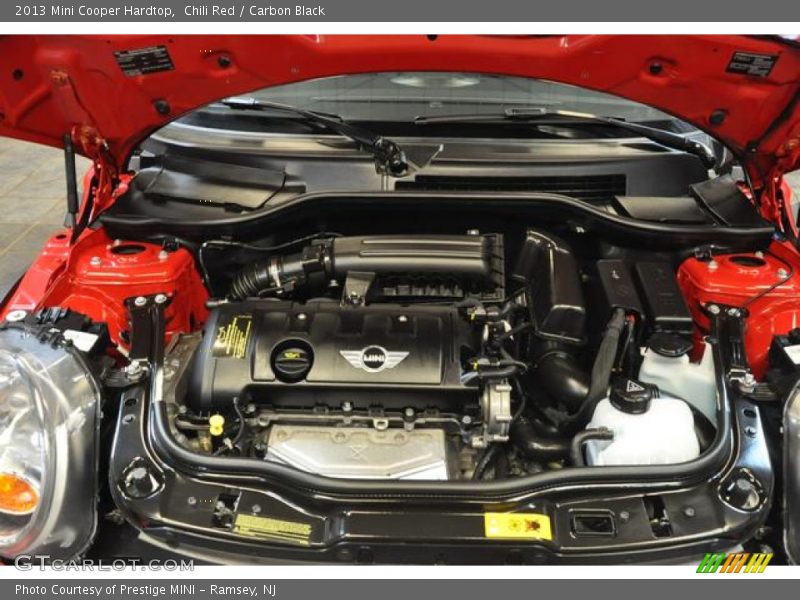 Chili Red / Carbon Black 2013 Mini Cooper Hardtop