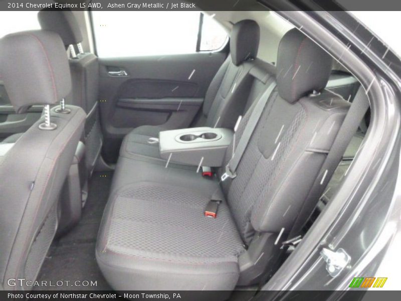 Ashen Gray Metallic / Jet Black 2014 Chevrolet Equinox LS AWD