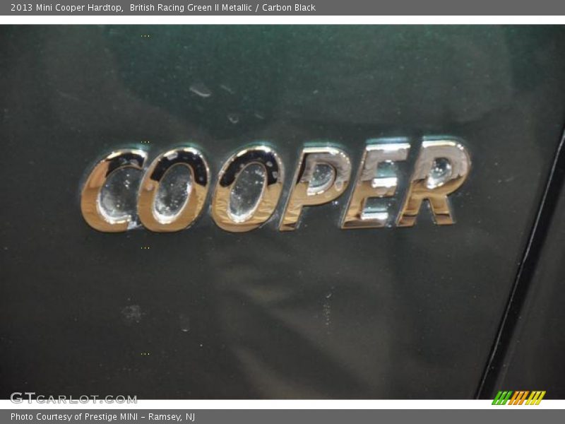 British Racing Green II Metallic / Carbon Black 2013 Mini Cooper Hardtop