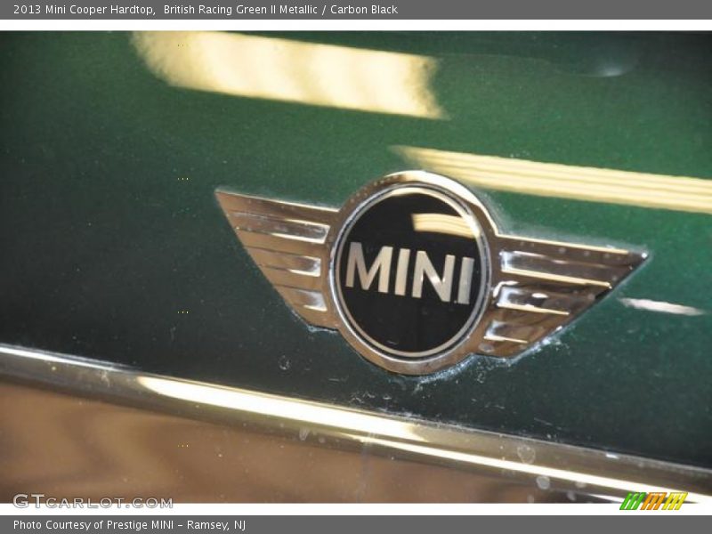 British Racing Green II Metallic / Carbon Black 2013 Mini Cooper Hardtop