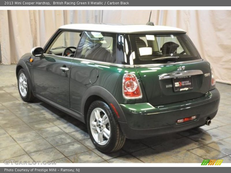 British Racing Green II Metallic / Carbon Black 2013 Mini Cooper Hardtop