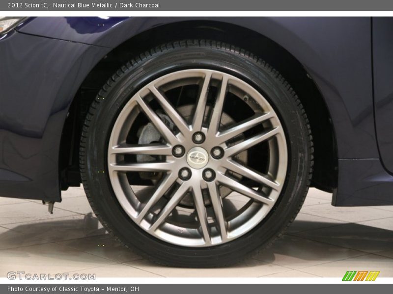 Nautical Blue Metallic / Dark Charcoal 2012 Scion tC