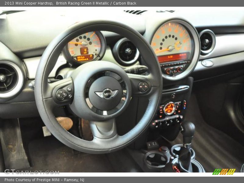 British Racing Green II Metallic / Carbon Black 2013 Mini Cooper Hardtop