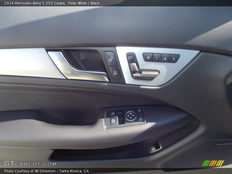 Polar White / Black 2014 Mercedes-Benz C 350 Coupe