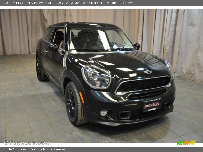 Absolute Black / Dark Truffle Lounge Leather 2013 Mini Cooper S Paceman ALL4 AWD
