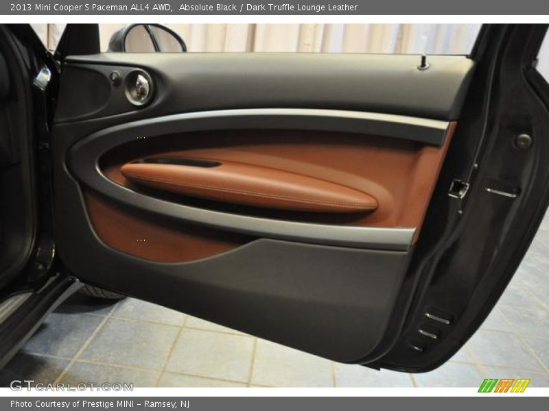 Absolute Black / Dark Truffle Lounge Leather 2013 Mini Cooper S Paceman ALL4 AWD