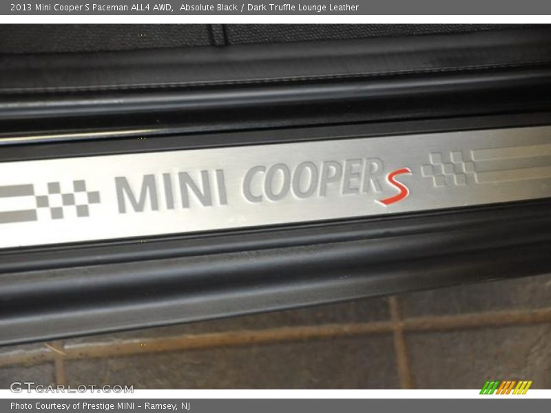 Absolute Black / Dark Truffle Lounge Leather 2013 Mini Cooper S Paceman ALL4 AWD