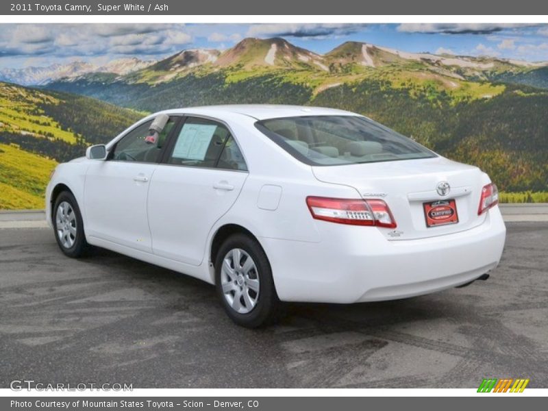 Super White / Ash 2011 Toyota Camry