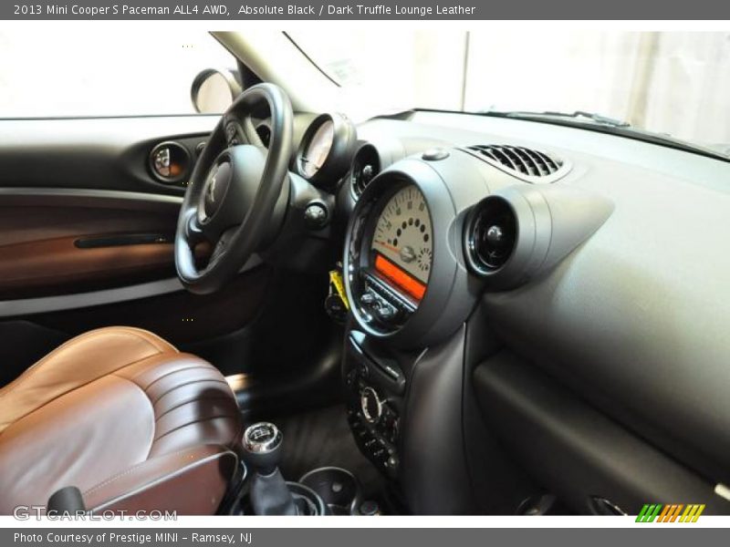 Absolute Black / Dark Truffle Lounge Leather 2013 Mini Cooper S Paceman ALL4 AWD