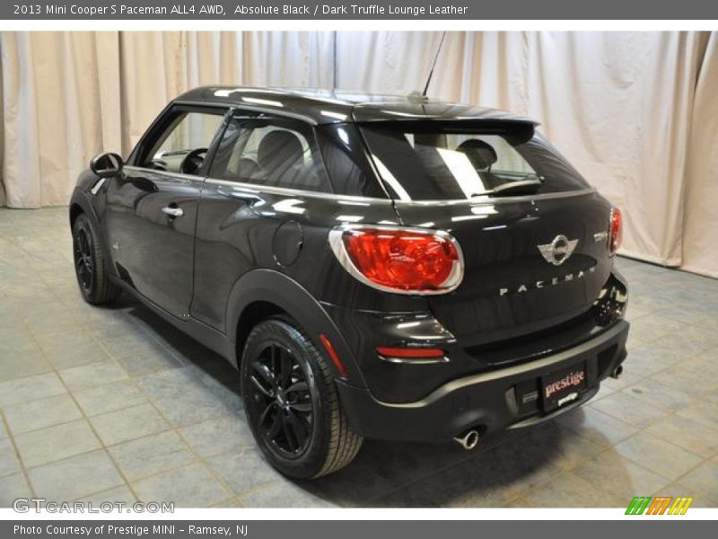 Absolute Black / Dark Truffle Lounge Leather 2013 Mini Cooper S Paceman ALL4 AWD