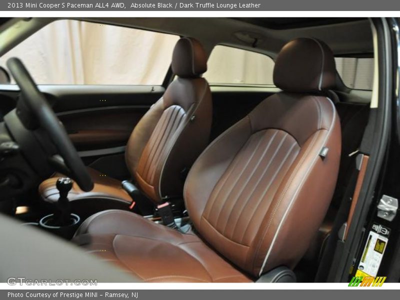 Absolute Black / Dark Truffle Lounge Leather 2013 Mini Cooper S Paceman ALL4 AWD