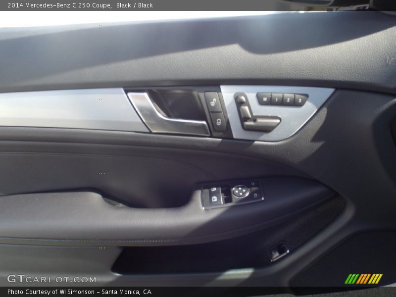 Black / Black 2014 Mercedes-Benz C 250 Coupe
