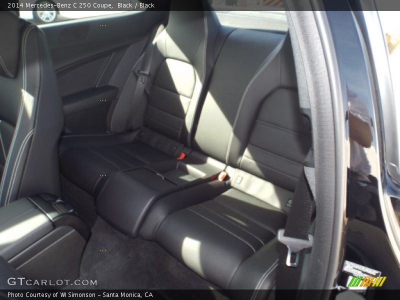 Black / Black 2014 Mercedes-Benz C 250 Coupe