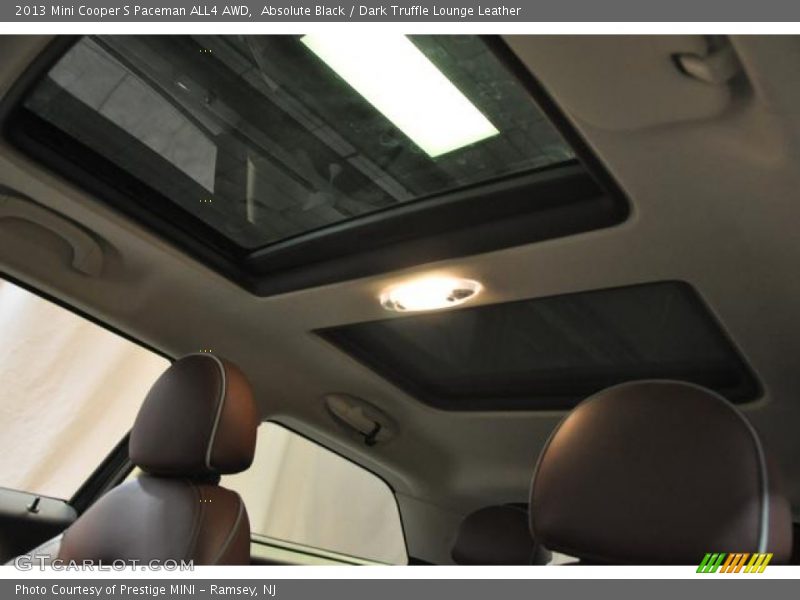 Absolute Black / Dark Truffle Lounge Leather 2013 Mini Cooper S Paceman ALL4 AWD
