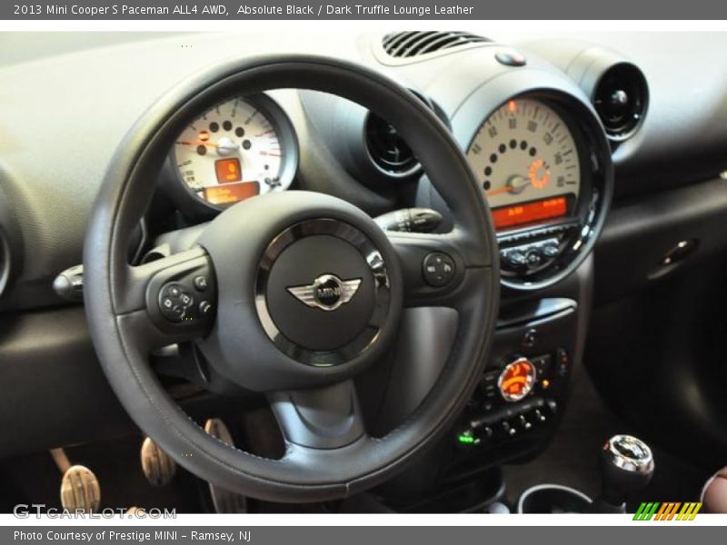 Absolute Black / Dark Truffle Lounge Leather 2013 Mini Cooper S Paceman ALL4 AWD