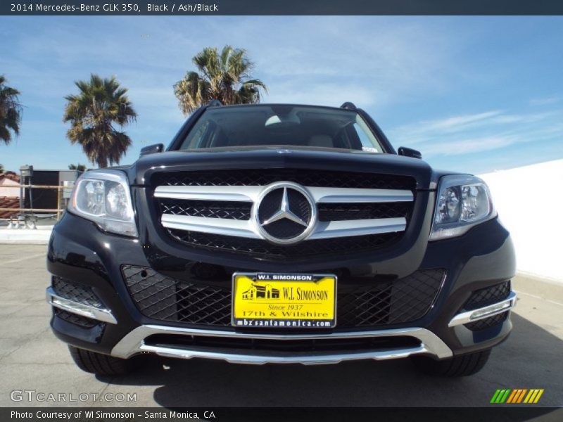 Black / Ash/Black 2014 Mercedes-Benz GLK 350