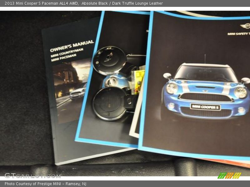 Absolute Black / Dark Truffle Lounge Leather 2013 Mini Cooper S Paceman ALL4 AWD
