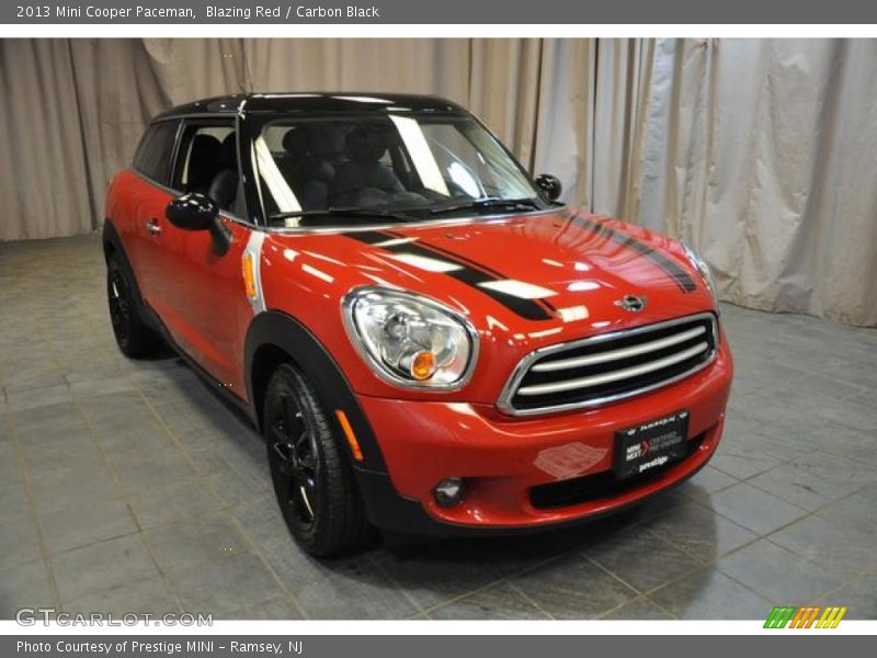 Blazing Red / Carbon Black 2013 Mini Cooper Paceman