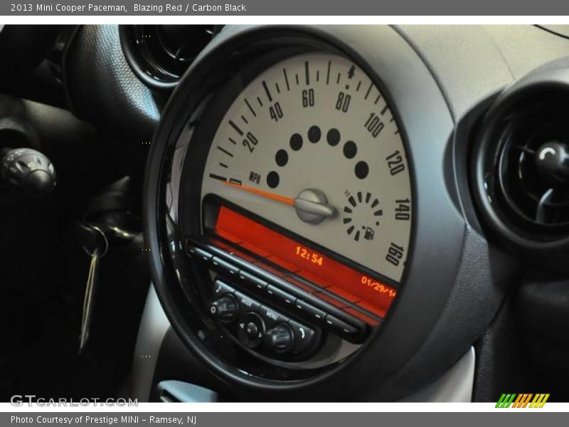 Blazing Red / Carbon Black 2013 Mini Cooper Paceman