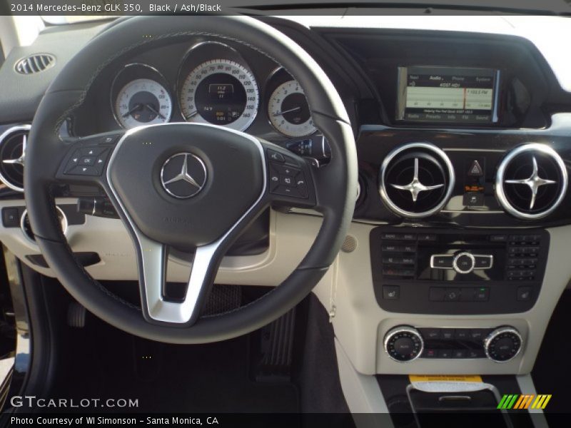 Black / Ash/Black 2014 Mercedes-Benz GLK 350