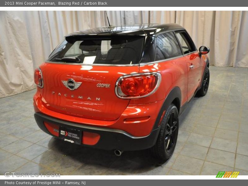 Blazing Red / Carbon Black 2013 Mini Cooper Paceman