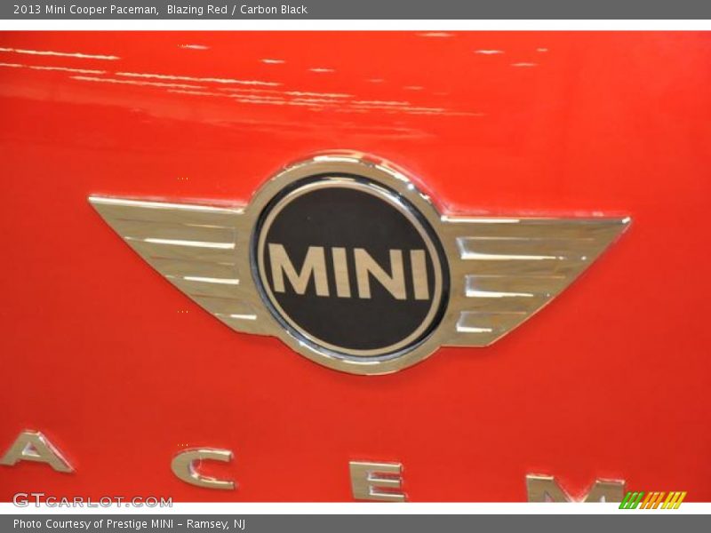 Blazing Red / Carbon Black 2013 Mini Cooper Paceman