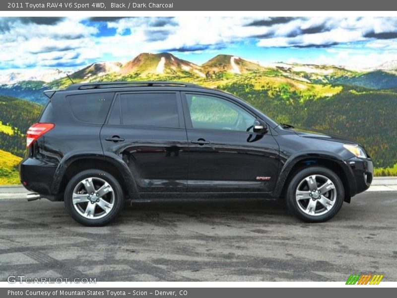 Black / Dark Charcoal 2011 Toyota RAV4 V6 Sport 4WD