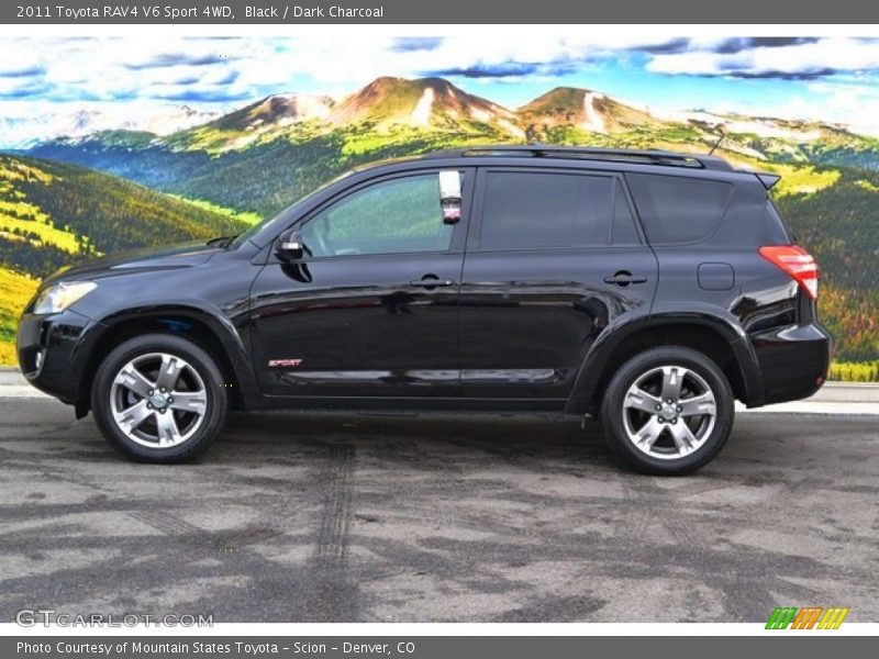 Black / Dark Charcoal 2011 Toyota RAV4 V6 Sport 4WD