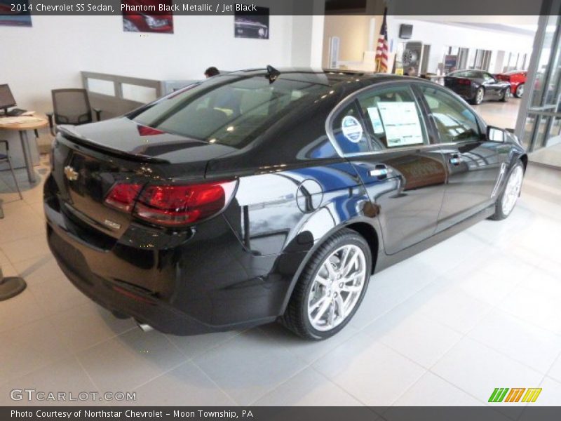 Phantom Black Metallic / Jet Black 2014 Chevrolet SS Sedan