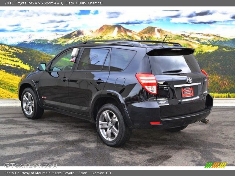 Black / Dark Charcoal 2011 Toyota RAV4 V6 Sport 4WD