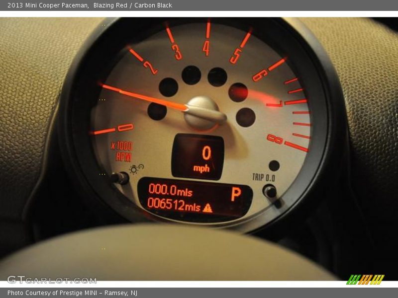 Blazing Red / Carbon Black 2013 Mini Cooper Paceman