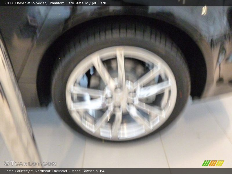 Phantom Black Metallic / Jet Black 2014 Chevrolet SS Sedan